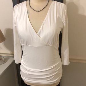 NWT❣️H&M 3/4 SLEEVE STRETCH TOP